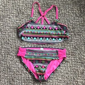 Justice Tribal Print Bikini